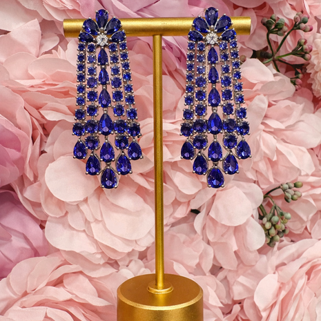 Aretes medusa mint/purple