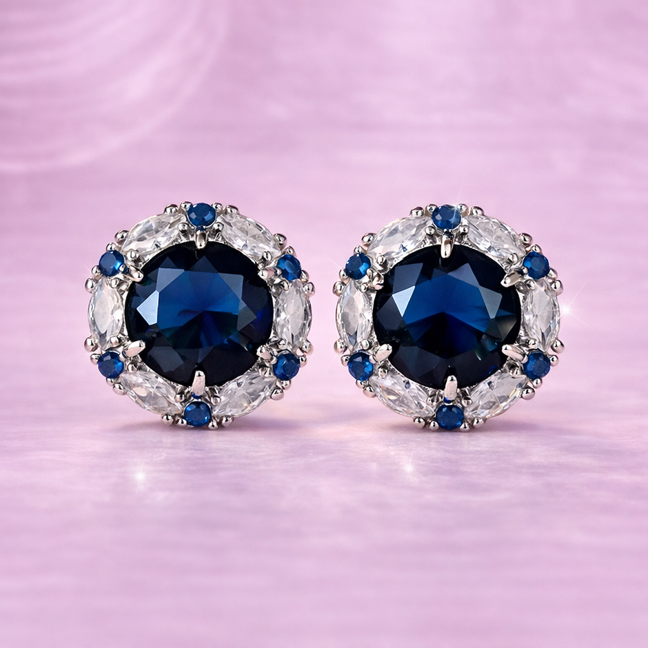 Aretes Crown Elegance