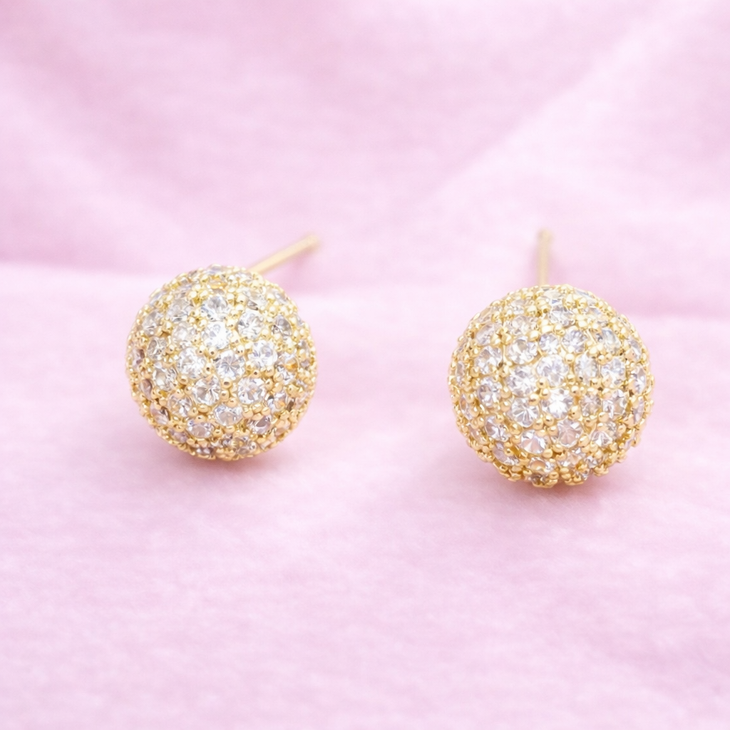 Aretes mini Glam Ball