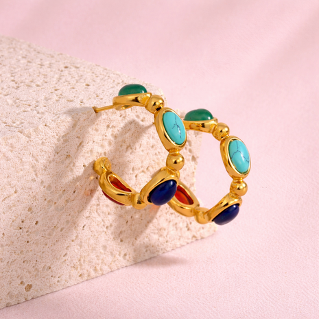 Arracadas auro multicolor