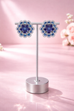 Aretes blue Camelia