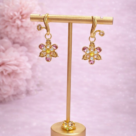 Aretes celeste ear cuff
