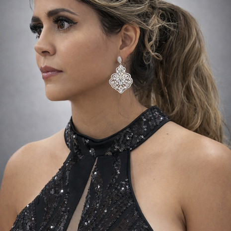 Aretes Encaje