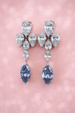 Aretes Elegance tanzanita