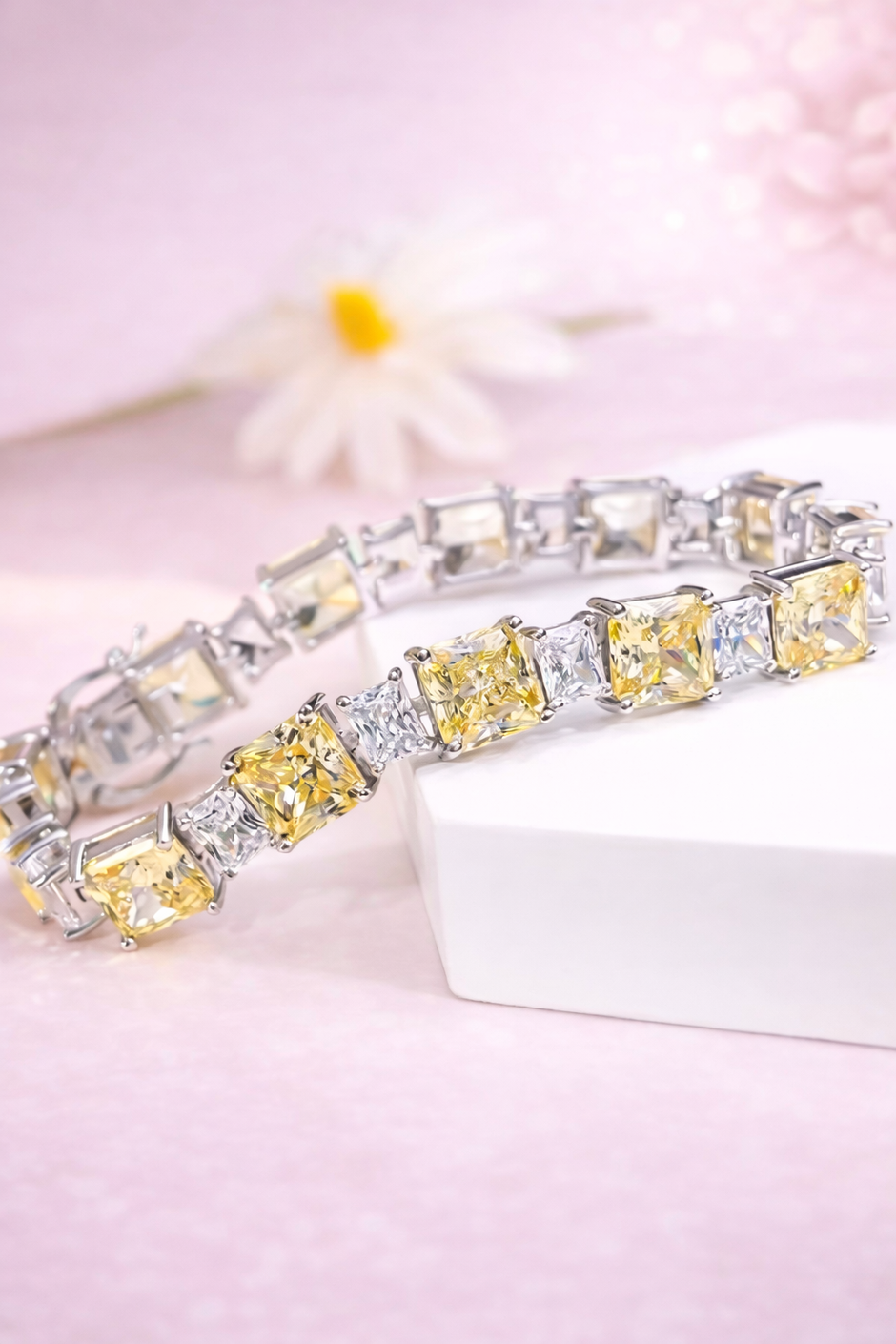 Pulsera Tennis Square