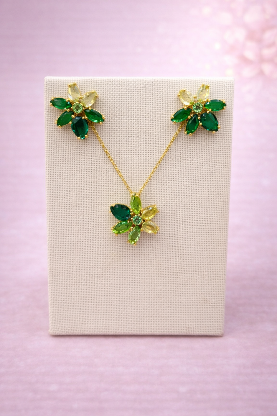 Set Flor Esmeralda