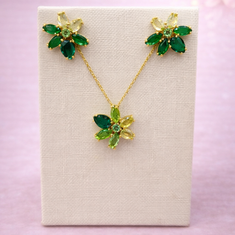Set Flor Esmeralda