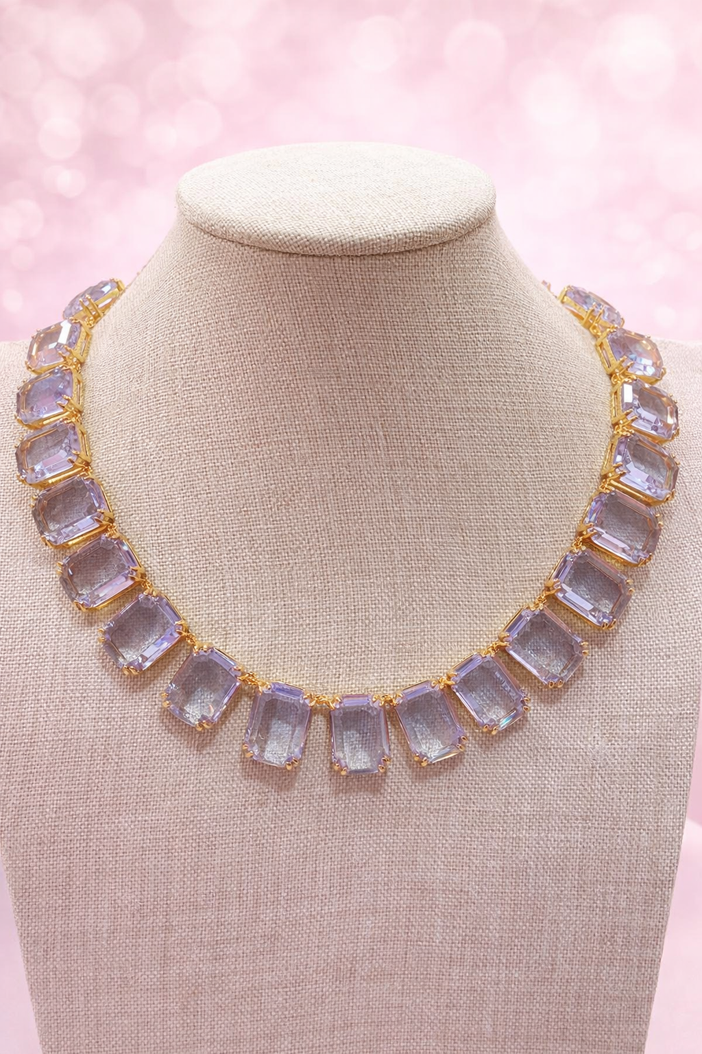 Collar de cristales Octagonales