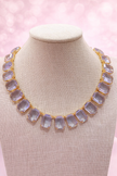 Collar de cristales Octagonales