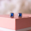 Aretes baño de oro con Zirconia