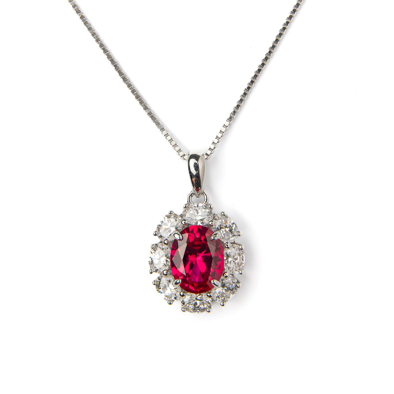 Juego de aretes y dije con piedras semipreciosas