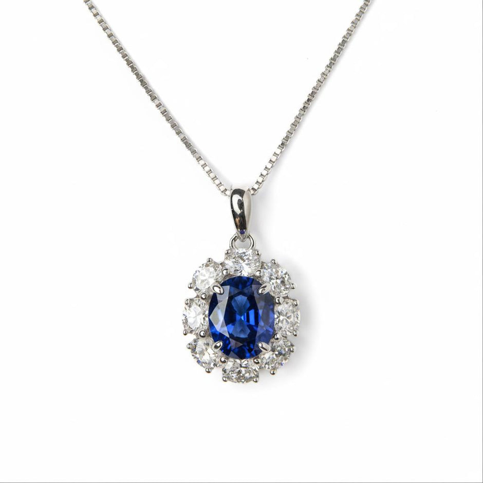 Juego de aretes y dije con piedras semipreciosas