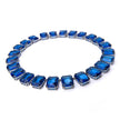 Collar de cristales octagonales