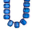 Collar de cristales octagonales