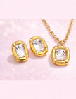 Set de joyería en acero inoxidable